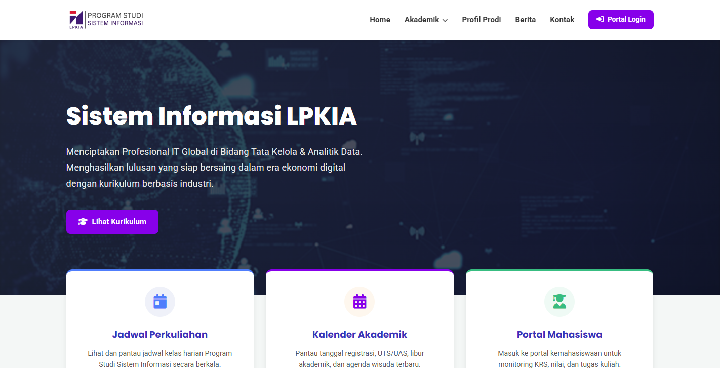 Prodi Sistem Informasi Full Preview