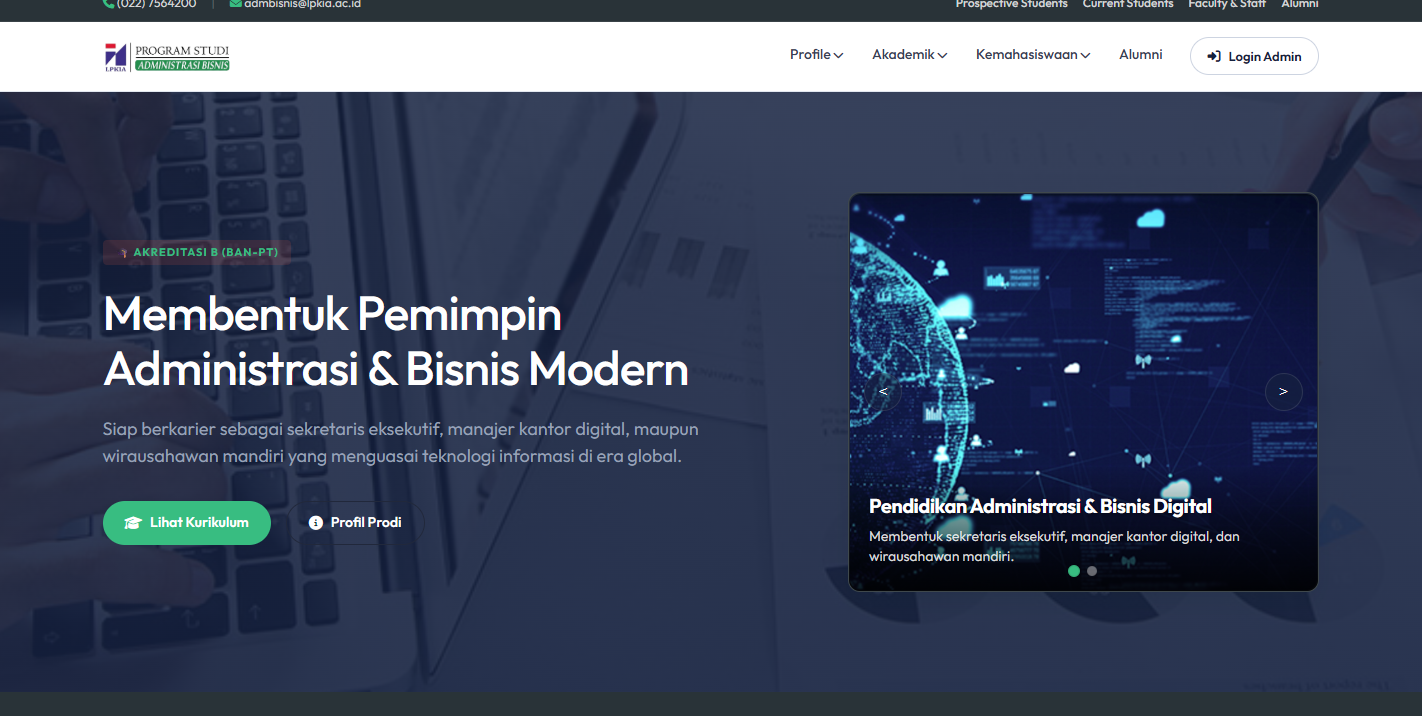 Prodi Administrasi Bisnis Full Preview